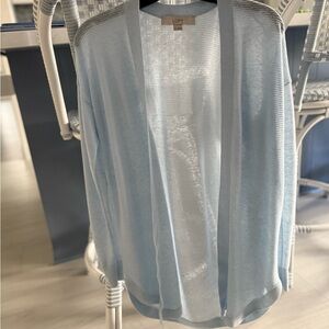 LOFT Soft Blue Knit Sweater